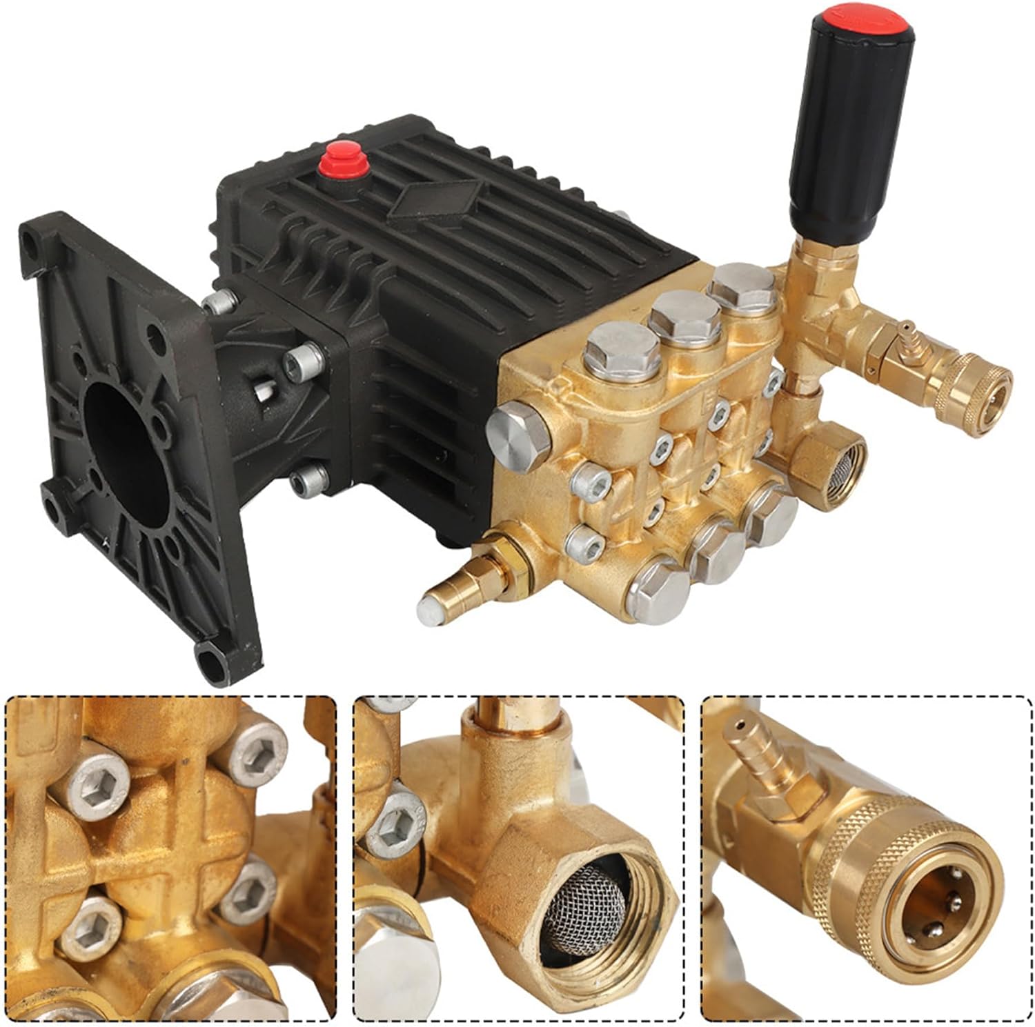 Pressure Washer  - Pump -3000PSI 4 GPM  Cyclone Pressure Washer Pump 1 Inch Shaft