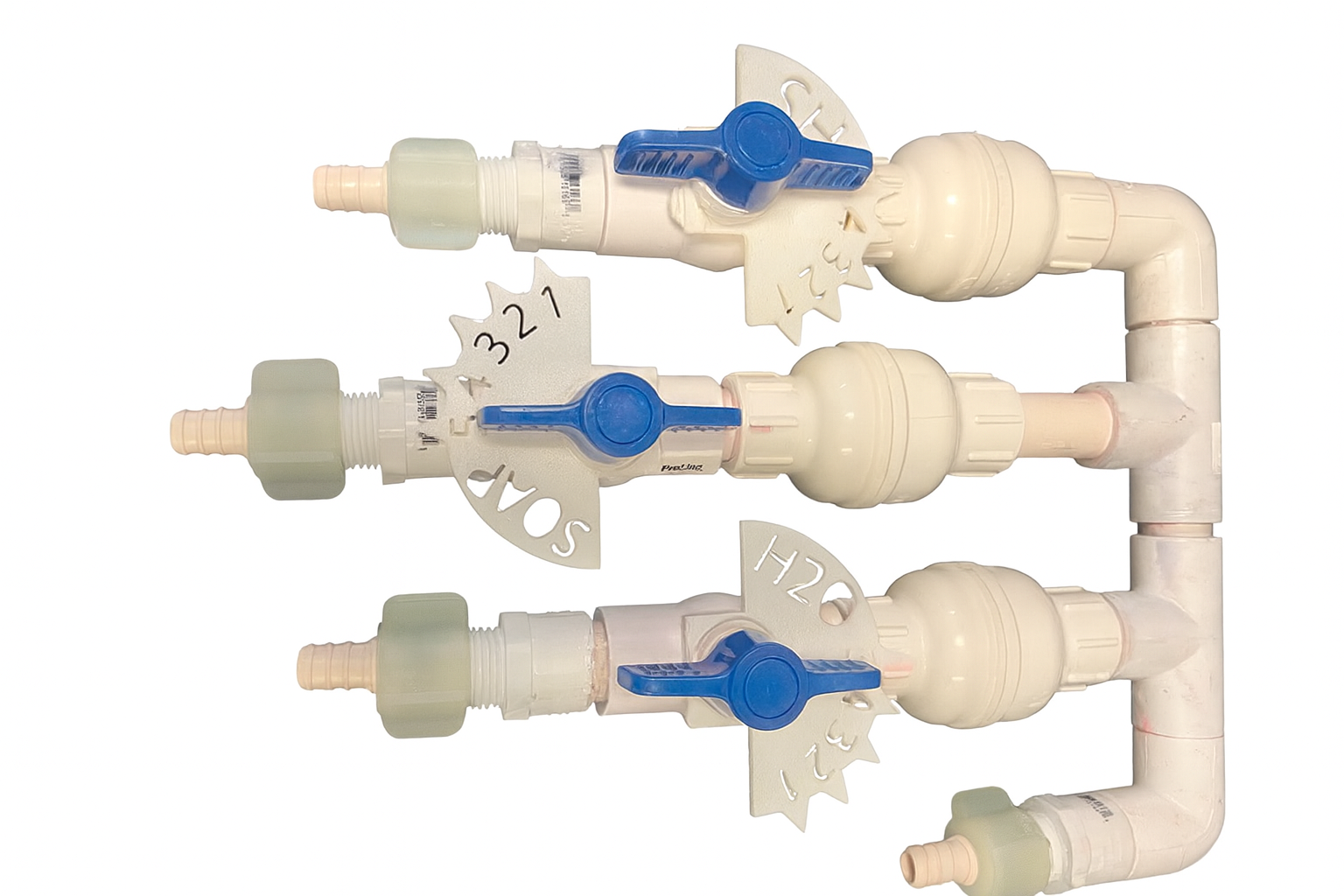 Soft Wash Porortioner - Cyclone PVC40 1/2 Inch PVC  Soft Wash Proportioner Valve System