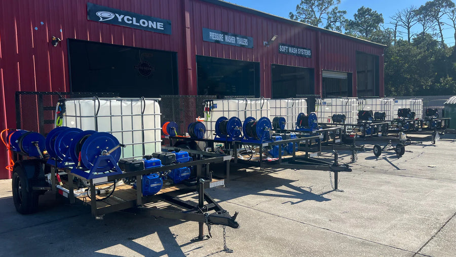 Cyclone Rack System CYCLONE PRESSURE SYSTEMS - Custom Pressure Washer Trailers · Cyclone ...