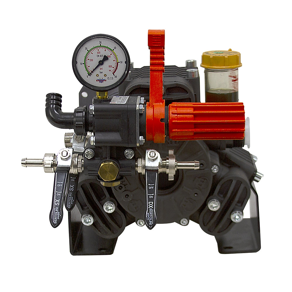 SoftWash Pump - 15gpm CYCLONE 15gpm 580 PSI Medium Pressure Diaphragm Pump Hypro by Bertolini
