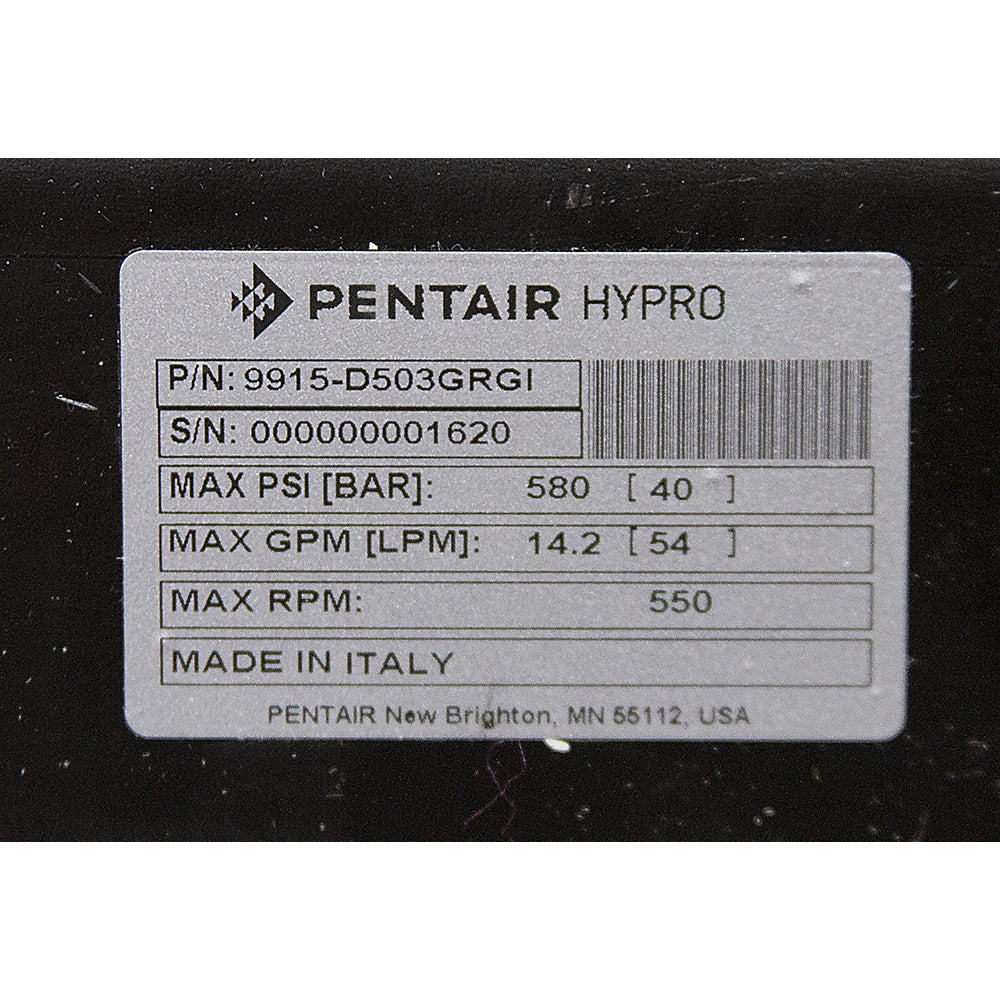 SoftWash Pump - 15gpm CYCLONE 15gpm 580 PSI Medium Pressure Diaphragm Pump Hypro by Bertolini