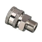 Pressure Washer 2pc Adapter Set, Quick Connect Kit, 3/8’’ Male Thread Fitting