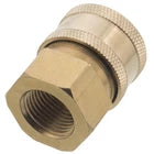 3/8" FPT Female Brass Socket Quick Connect Coupler Pressure Washer Nozzle