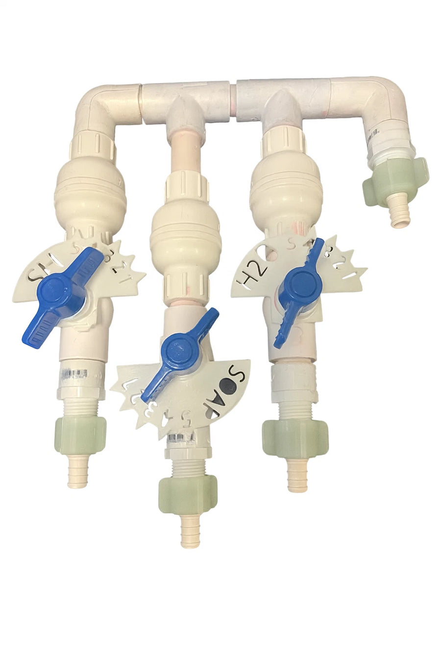 Soft Wash Proportioner Valve - Metered 3 Way - Cyclone PV40 1/2" * Brand New *