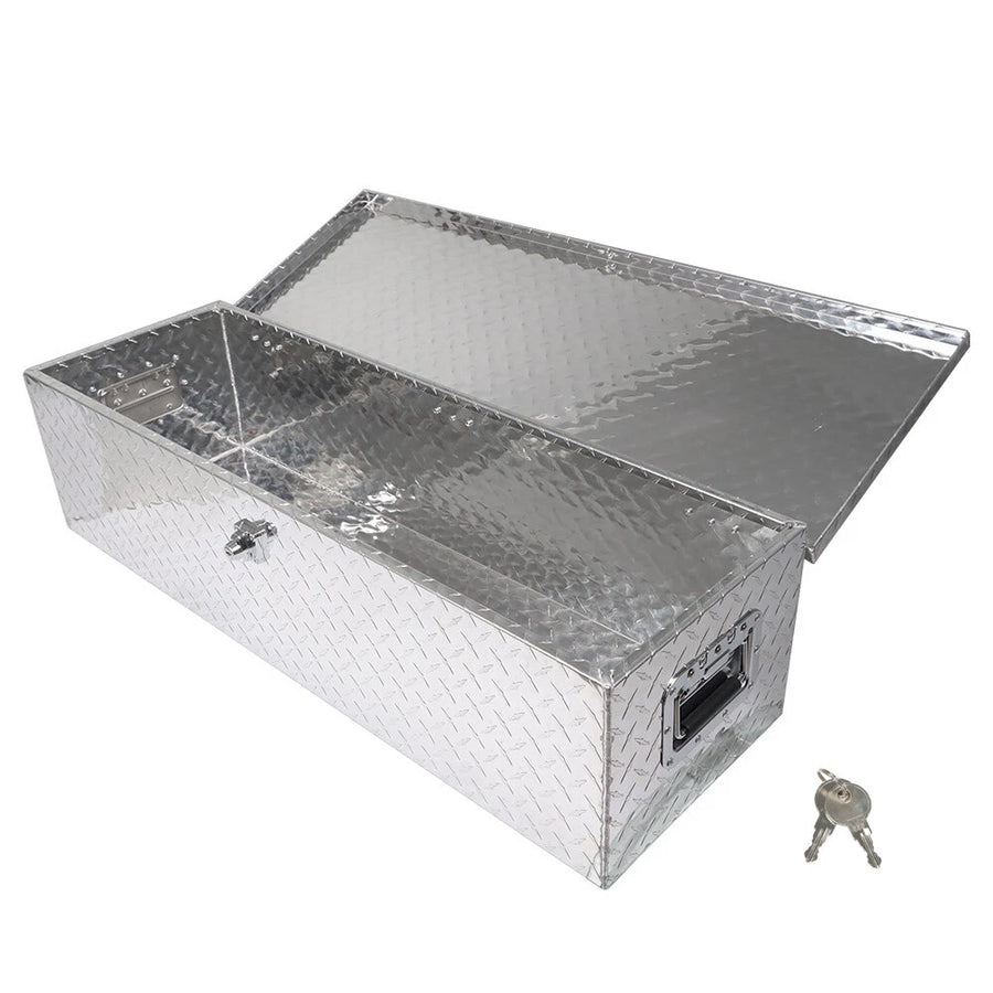 ALUMINUM PICKUP TRUNK BED TOOL BOX